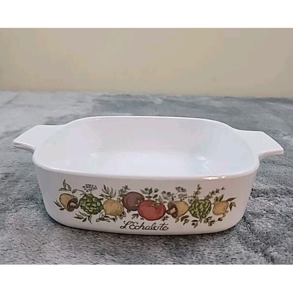 Corning Ware Spice of Life, L'Echalote, Casserole, A-1-B, 1 Liter, No Lid
